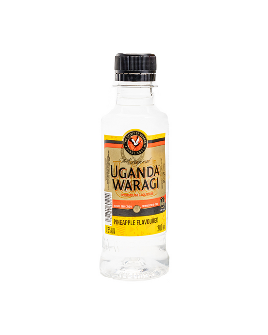 Uganda Waragi Gin Pineapple 200ml (37.5% ABV)